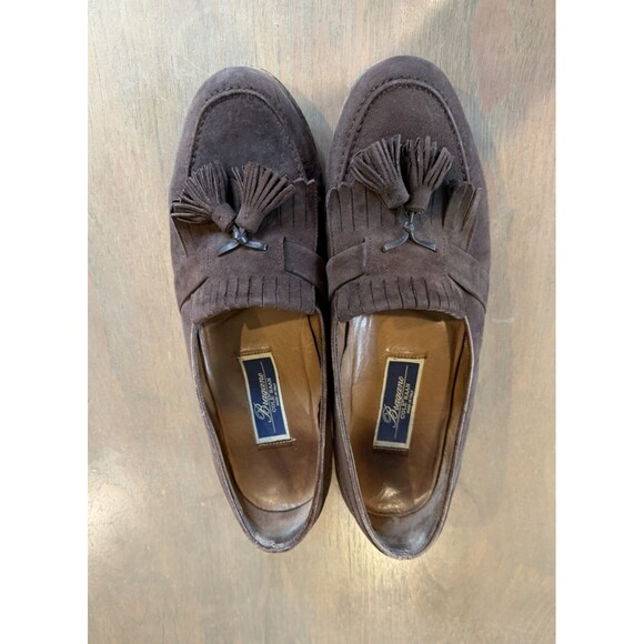 Cole Haan Bregano Loafers Men\'s Size 10.5 M  Brown Suede Italian Leather 2921 main image 6